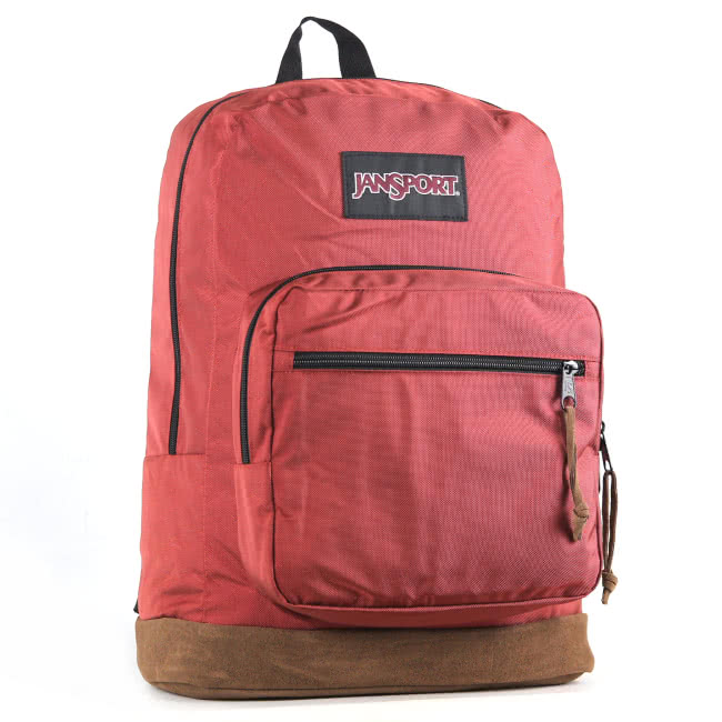 【JanSport】DIGITAL背包RIGHT PACK(低調紅)